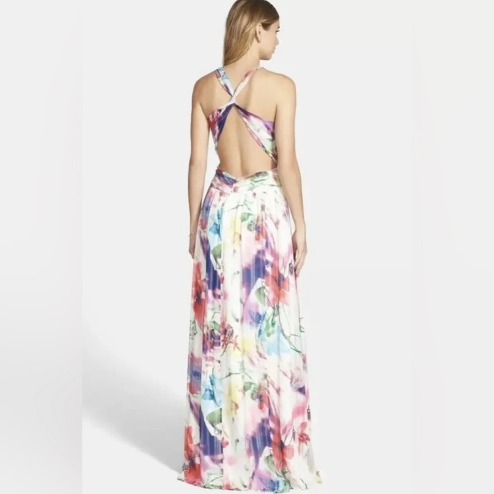 NWOT. Hailey by Adrienne Papell. Floral formal or casual dress. - Picture 6 of 6